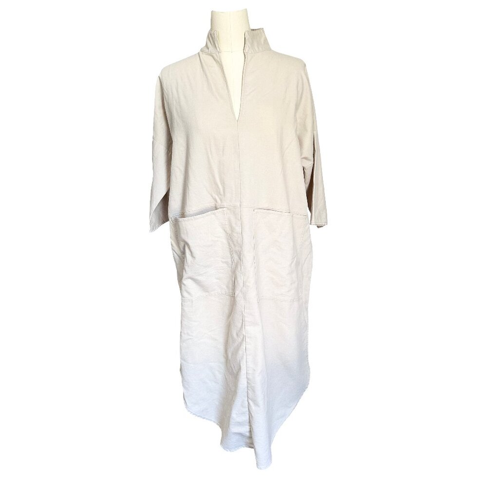Hackwith Design HCH Basic House Tunic Dress Pockets EUC USA M/L